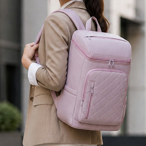 Elegant backpack with plenty of storage space and intelligent compartment system Bowlift