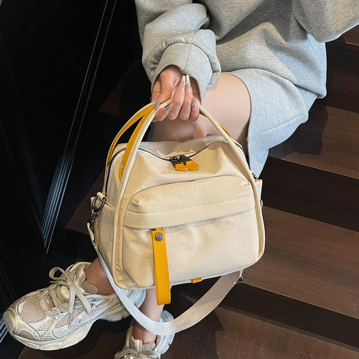 Versatile Multi-Pocket Satchel Bag Bowlift