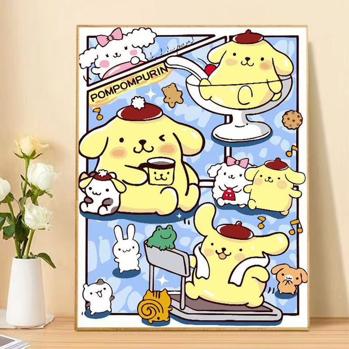 Cute Cartoon Character Art Print Bowlift