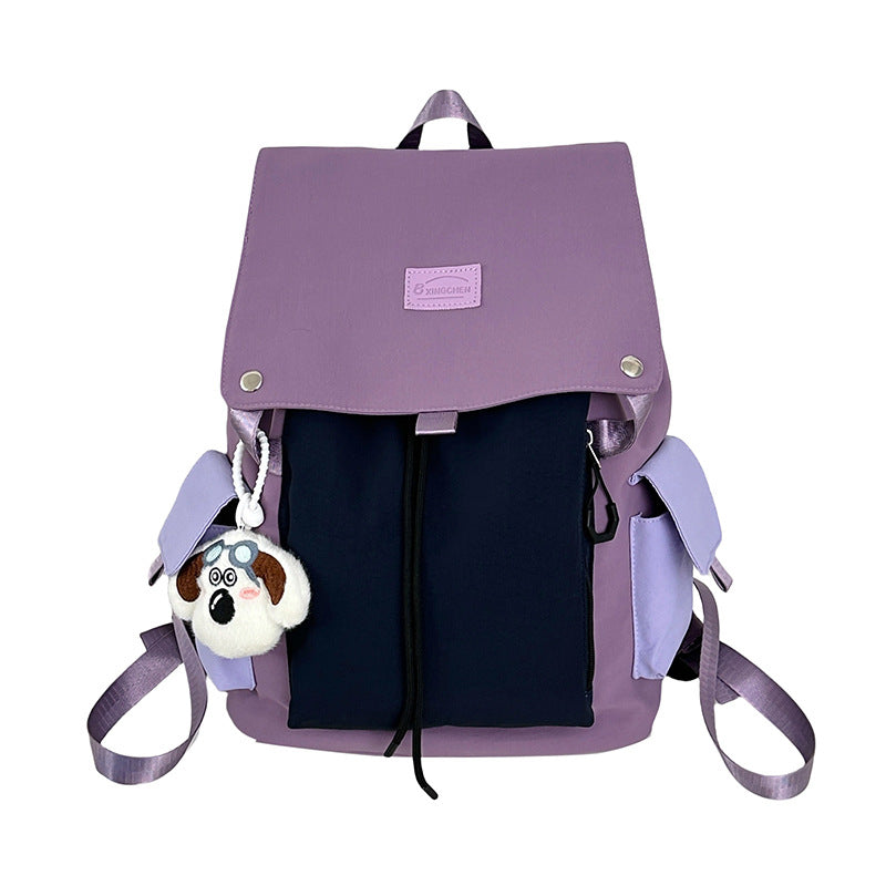 Fashionable Multi-Pocket Backpack