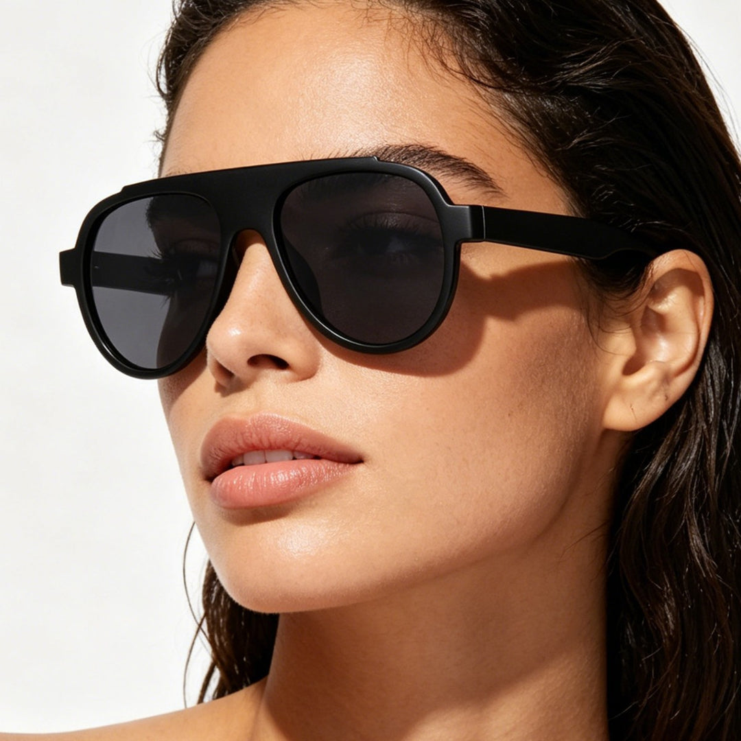 Ladies fashionable sunglasses in eye-catching animal print Bowlift