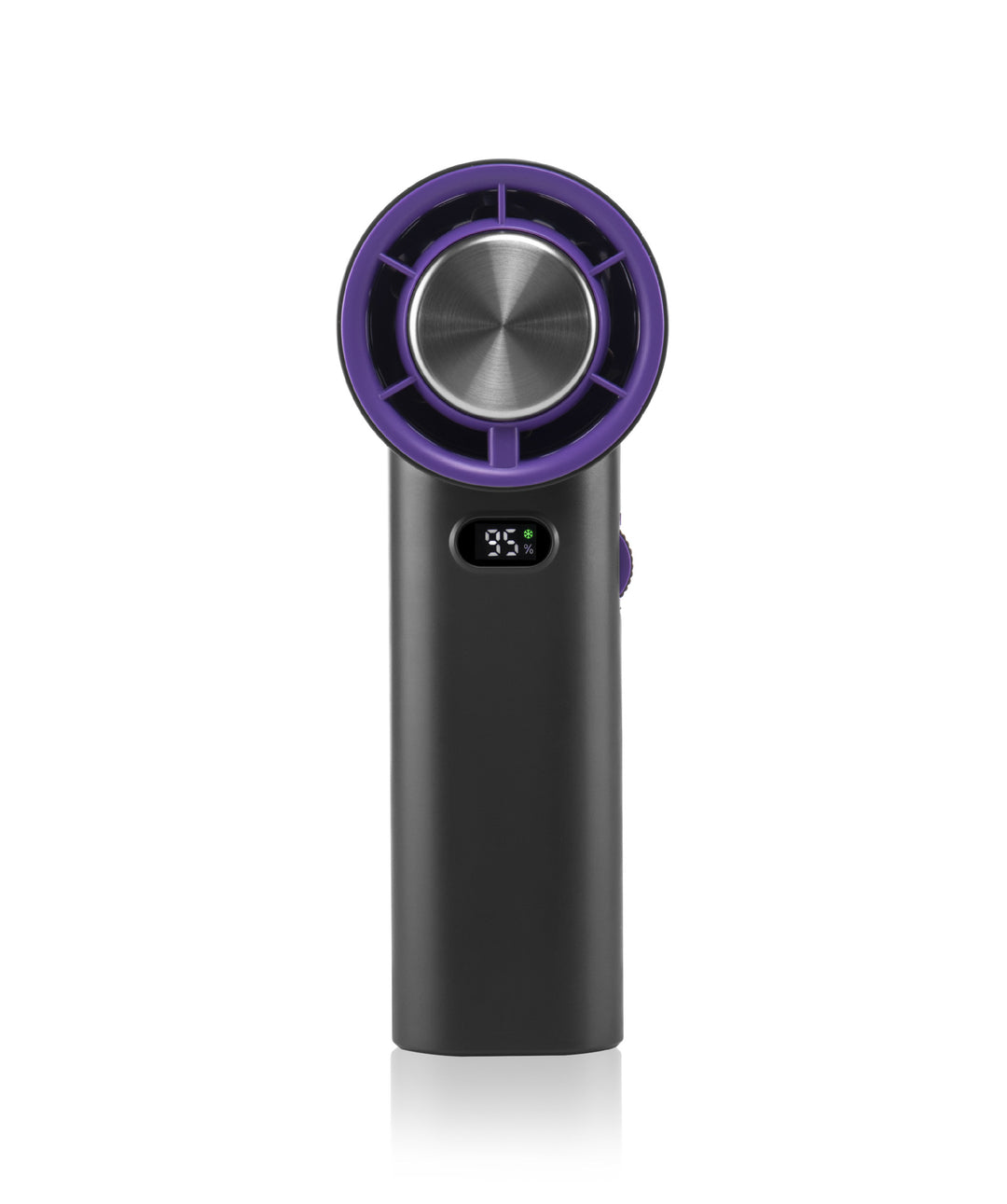 Women's portable hand fan with digital speed display Bowlift
