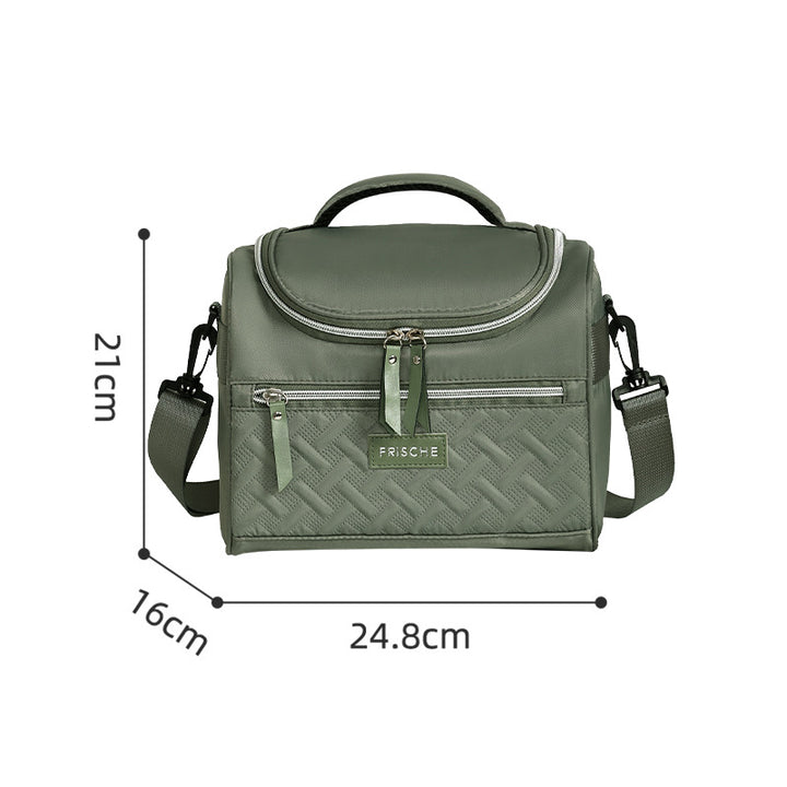 Insulated Multi-Pocket Cosmetic Organizer Bowlift