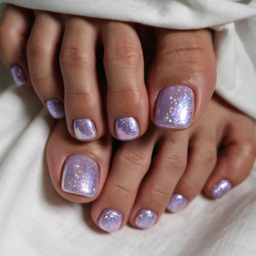 Glimmering Press-On Nail Set Bowlift