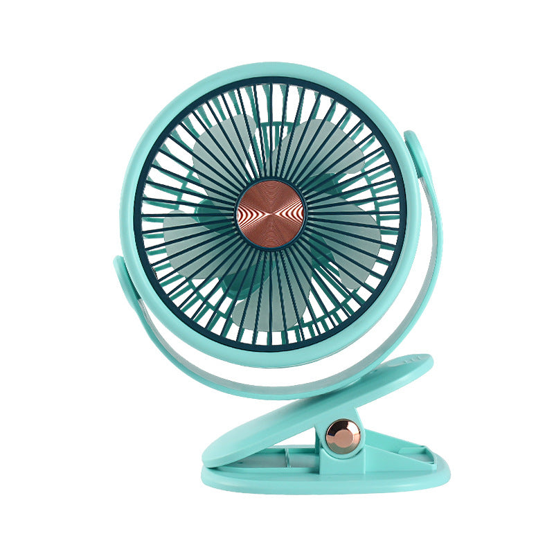Ladies portable table fan with tiltable head and strong fan safety Bowlift