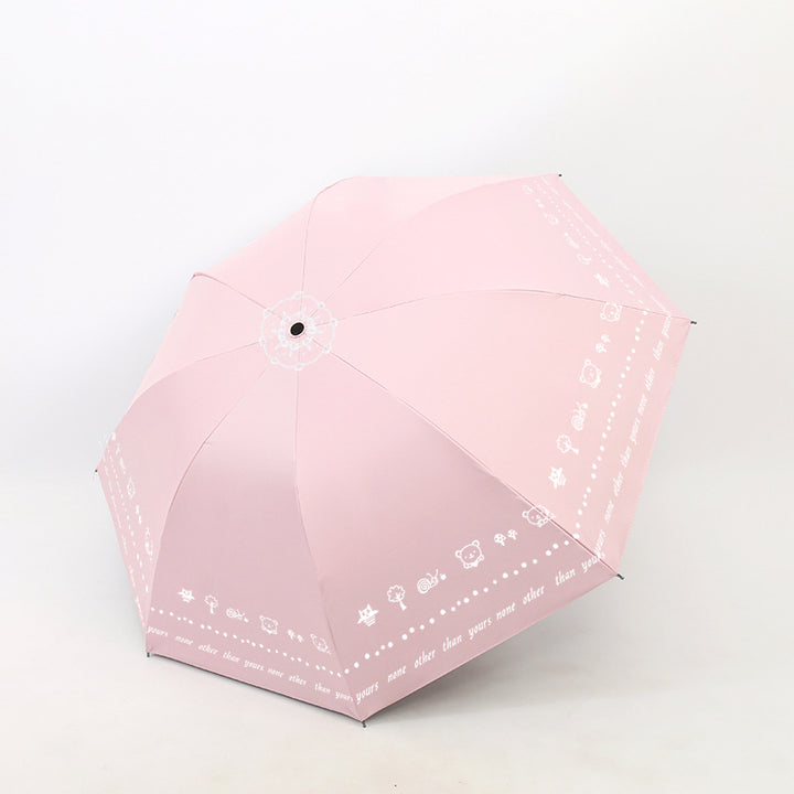 Ladies lightweight and portable umbrella Bowlift