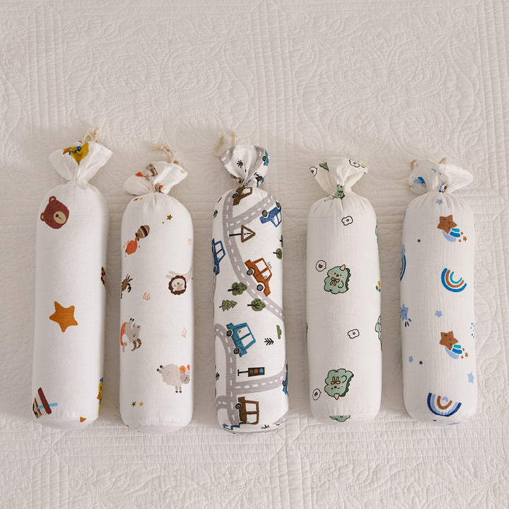Children's meditation roll with animal motif Bowlift