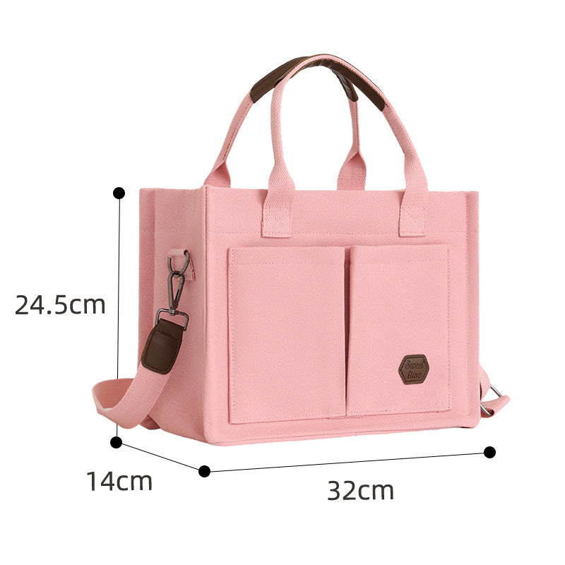 Multi-Pocket Utility Tote Bowlift