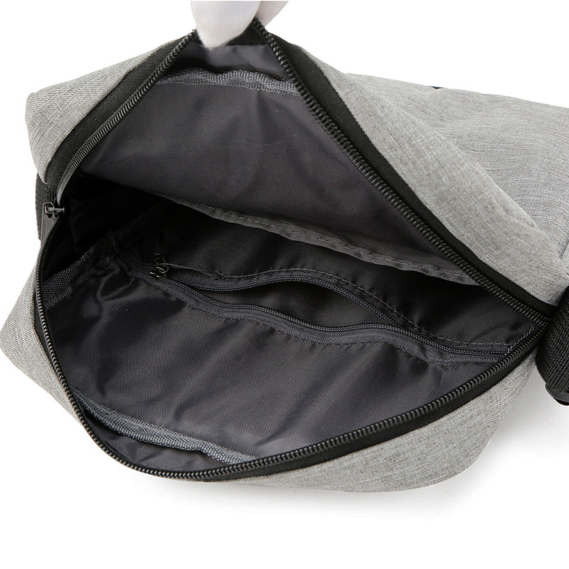 Multi-Pocket Crossbody Messenger Bag Bowlift