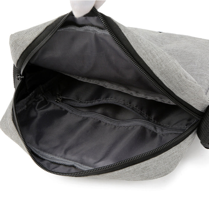 Multi-Pocket Crossbody Messenger Bag Bowlift