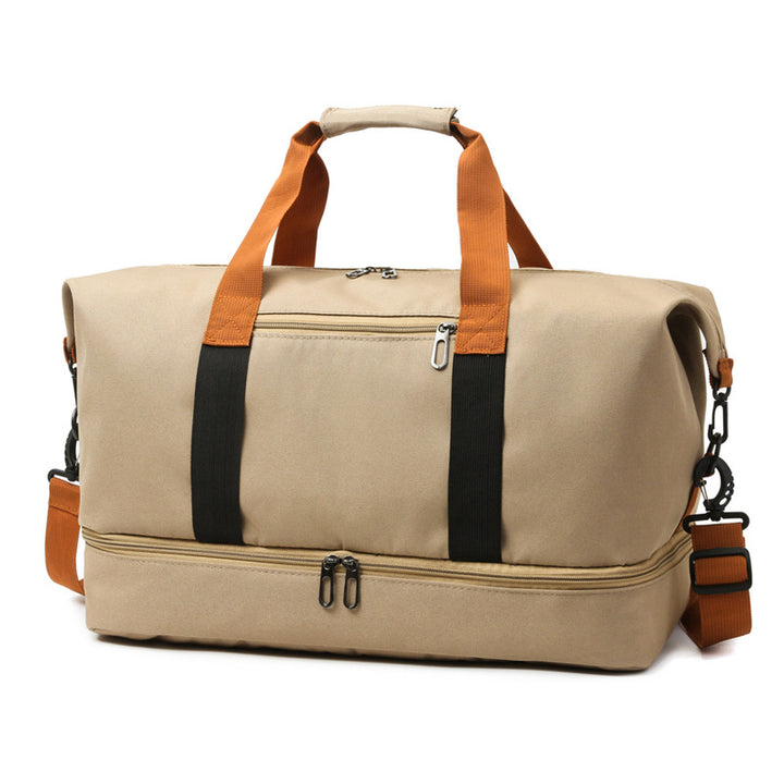 Sporty travel bag with sturdy carrying handles and adjustable shoulder strap Bowlift
