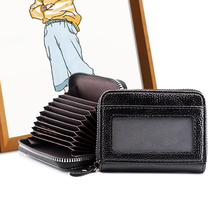 Sleek Leather Card Holder