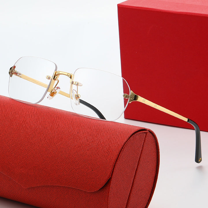 Ladies elegant fashionable sunglasses with high-quality metal frame Bowlift