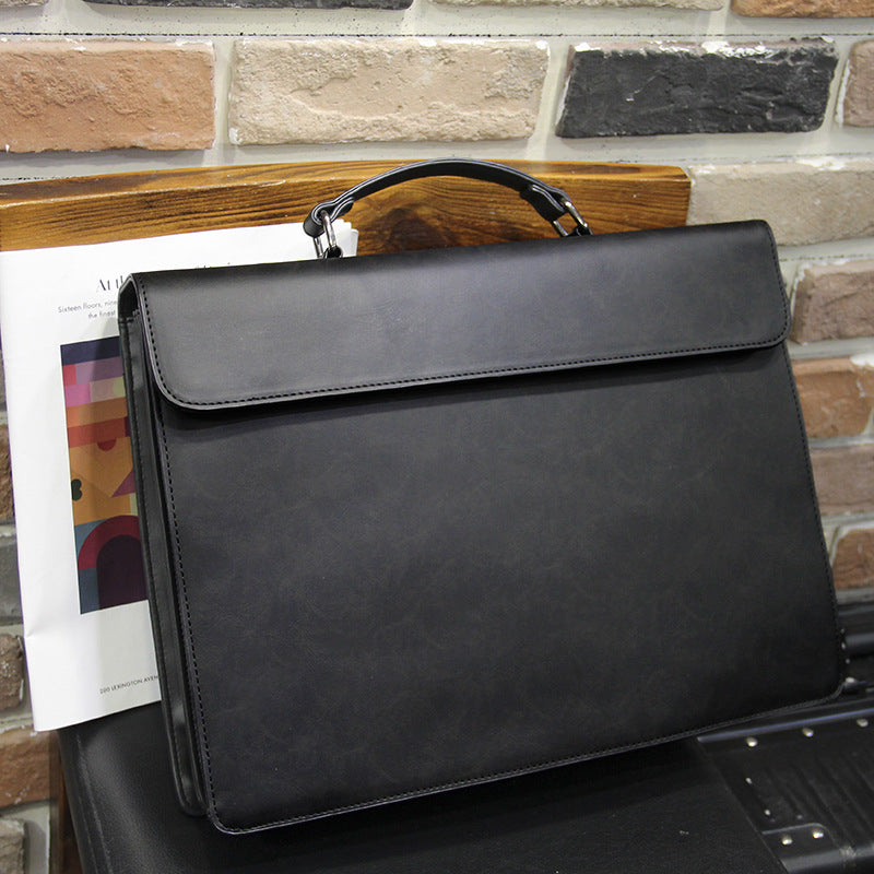 Briefcase Made of High-Quality Synthetic Leather Bowlift