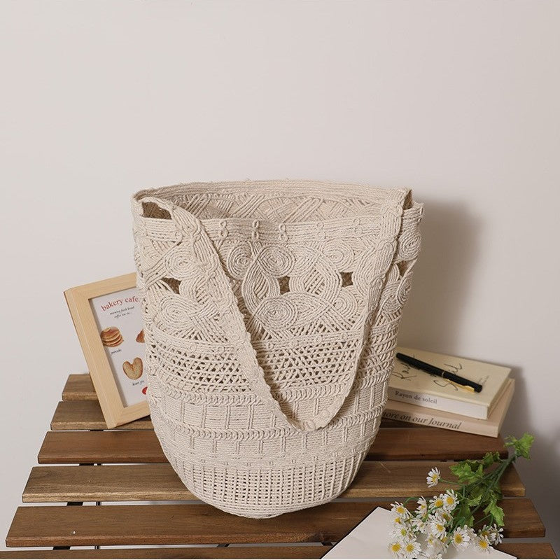 Hand-crocheted cotton bag Bowlift