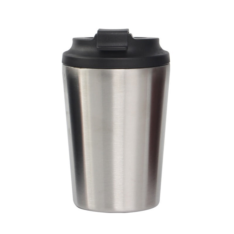 Women insulated coffee cup with ergonomic lid Bowlift