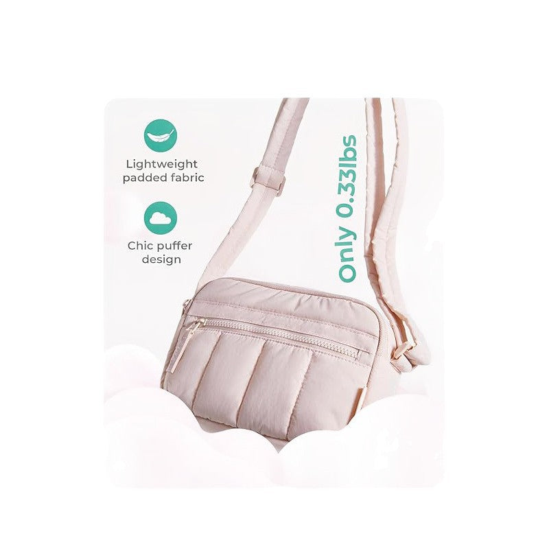 Fashionable shoulder bag with practical compartment division Bowlift