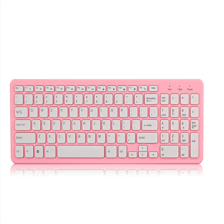 Funk keyboard and mouse combination with slim design Bowlift