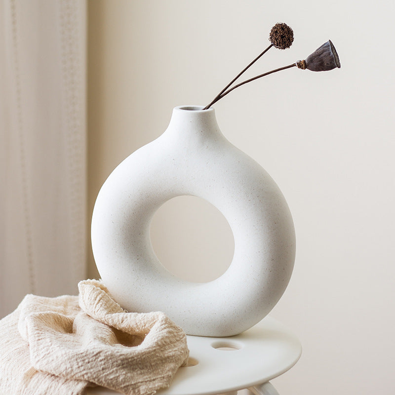 Contemporary Ceramic Decorative Vase