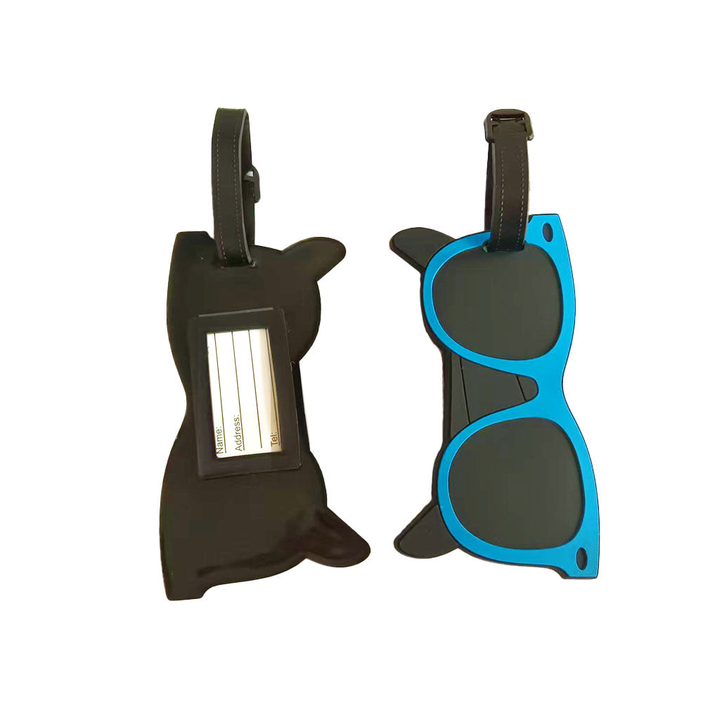 Unisex Luggage Tag in Cheerful Sombrero Design Bowlift