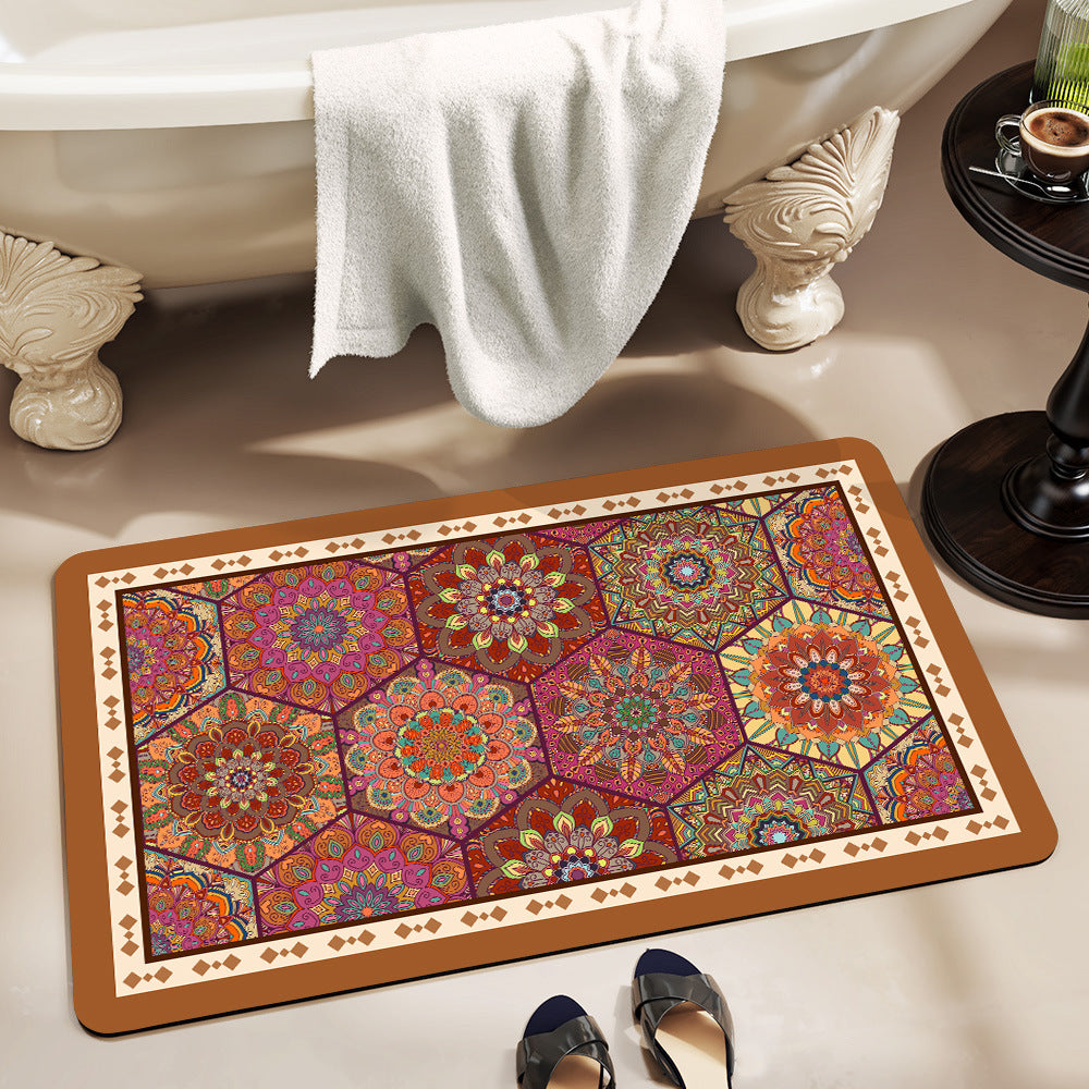 Artistic Multicolored Area Rug Bowlift