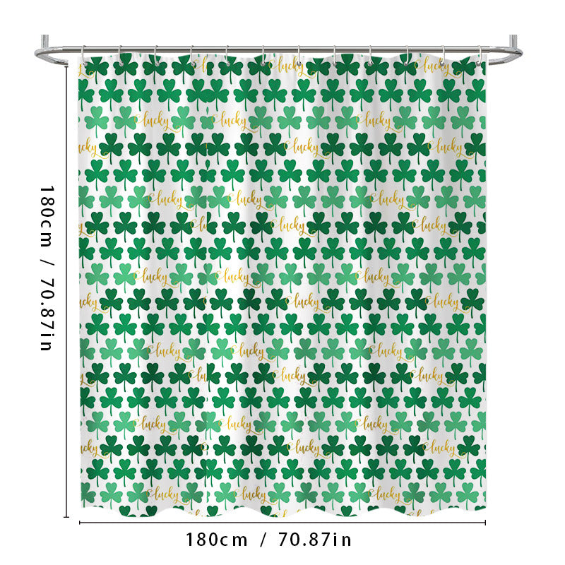 Decorative Shower Curtain Bowlift