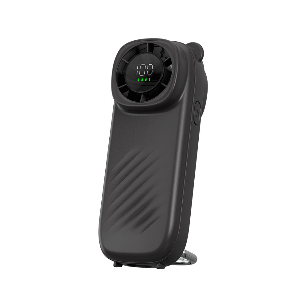 Unisex Digital Display Mini Cooling Fan Bowlift