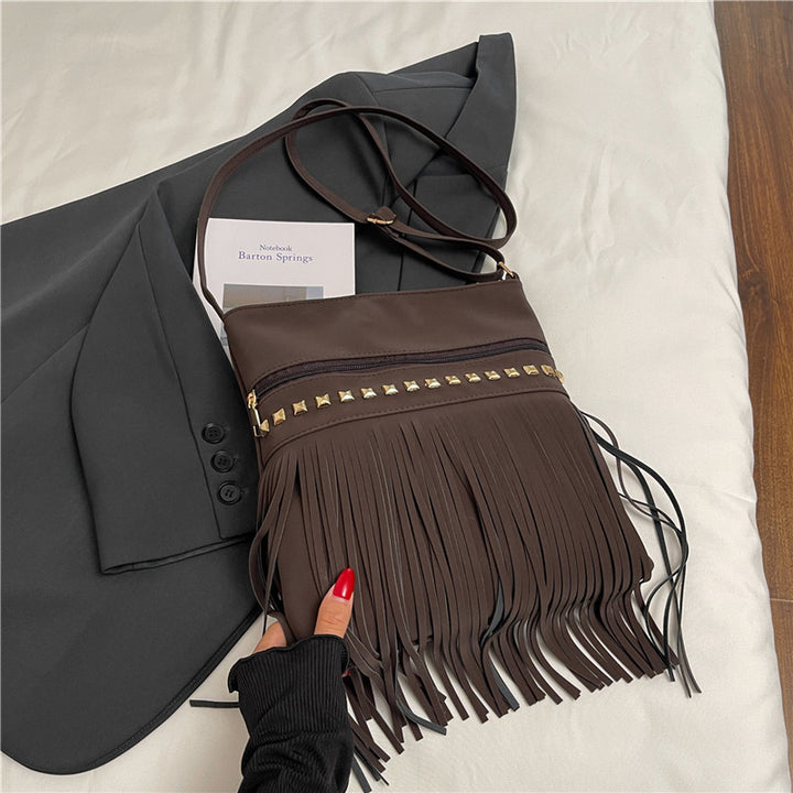 Stylish Fringe Crossbody Bag Bowlift