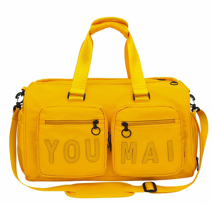 Sleek Multi-Functional Sports Duffel Bag