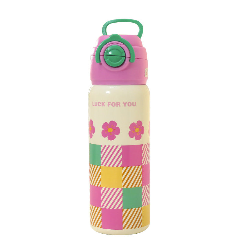 Insulated drinking bottle with funny dog design Bowlift