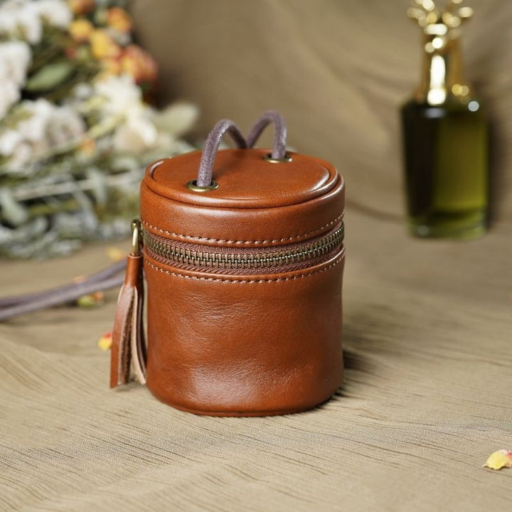 Stylish Leather Cosmetic Organizer Bowlift
