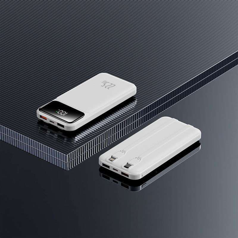 Portable power bank with intelligent charging technology and LCD display Bowlift