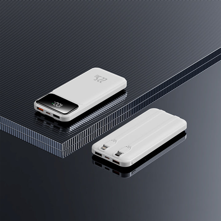 Portable power bank with intelligent charging technology and LCD display Bowlift