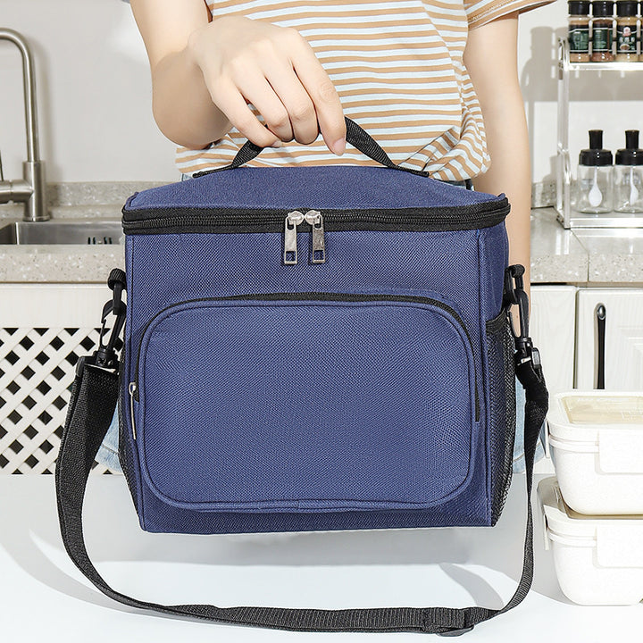 Insulated Food Carrier with Dual Compartments