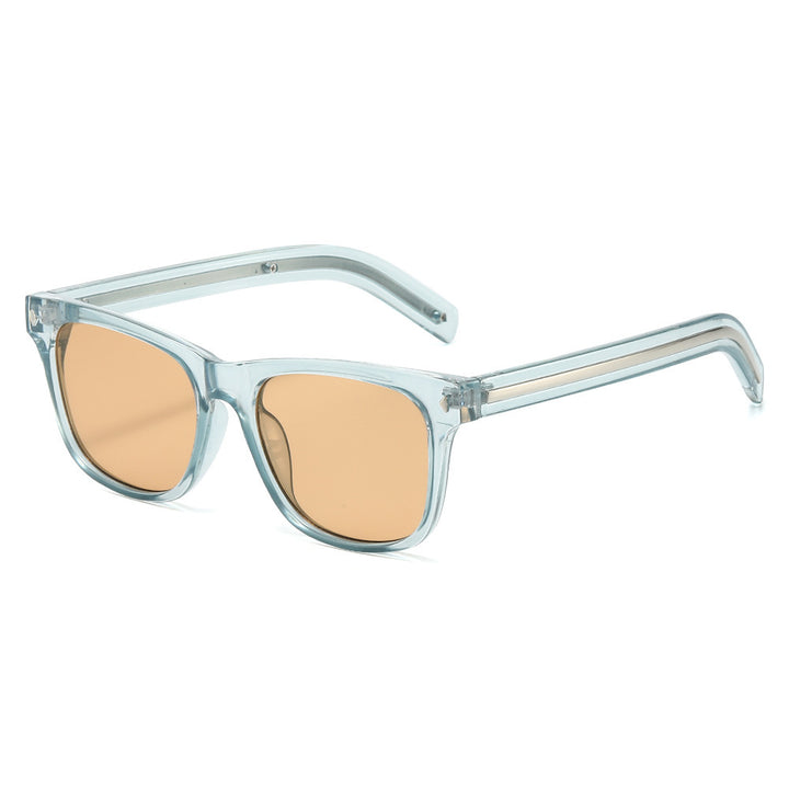 Retro-Inspired Flat Frame Sunglasses Bowlift