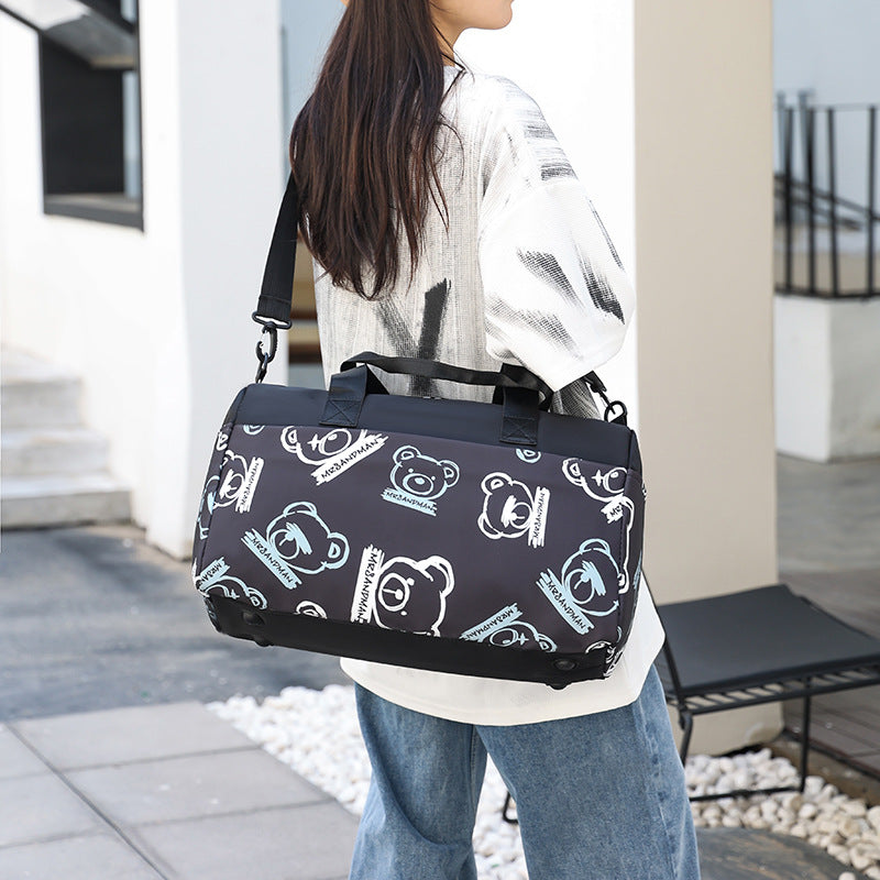 Ergonomic Sports Duffle Bag Bowlift