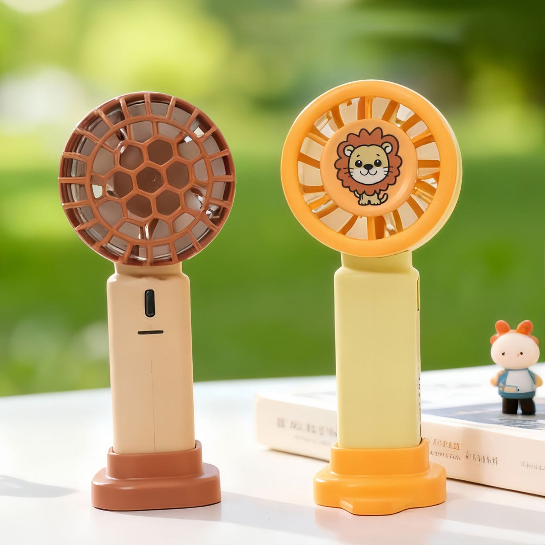 Women portable personal fan with cute design Bowlift