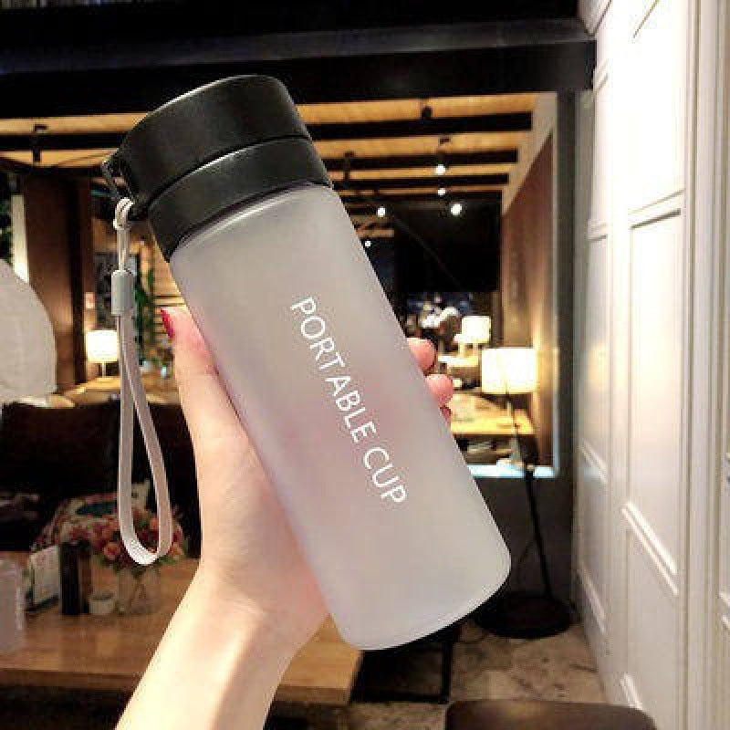 Ladies stylish glass drinking bottle Bowlift