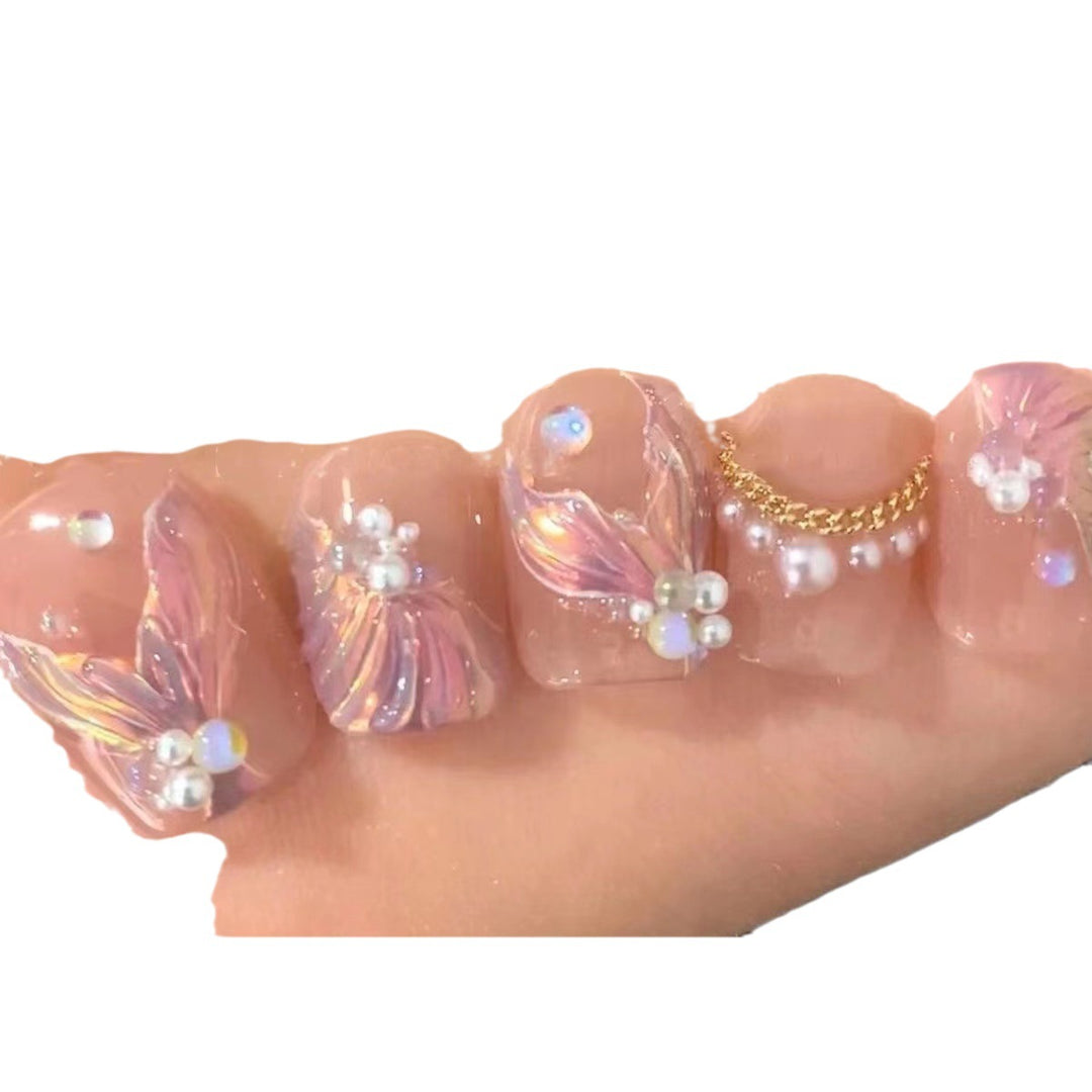 Artistic Floral Nail Art Set Bowlift