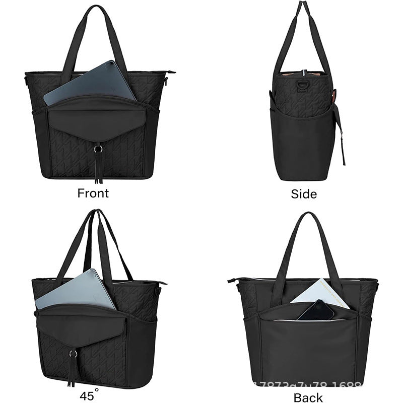 Practical handbag with multiple compartments Bowlift