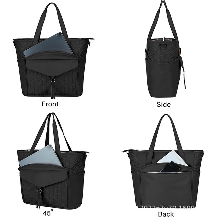 Practical handbag with multiple compartments Bowlift
