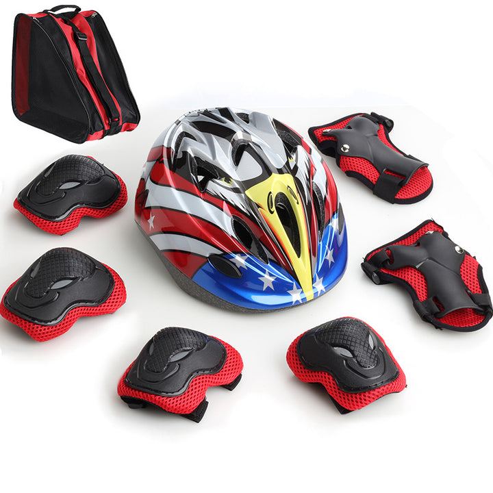 Children's Multi-Protection Sports Safety Gear Set Bowlift