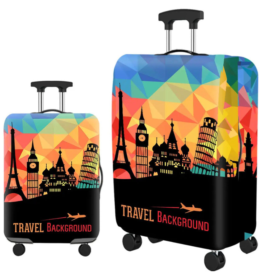 Artistic Travel Hard Shell Suitcase Bowlift