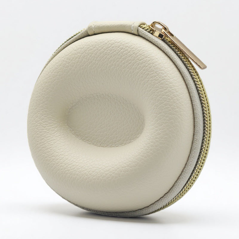 Compact Padded Round Watch Case Bowlift