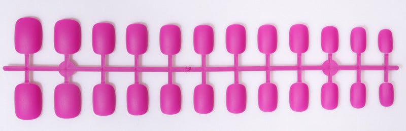 Matte Press-On Nail Set Bowlift