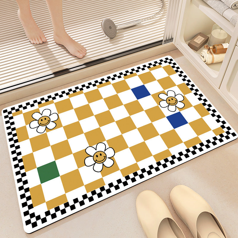 Decorative Bath Mat Bowlift