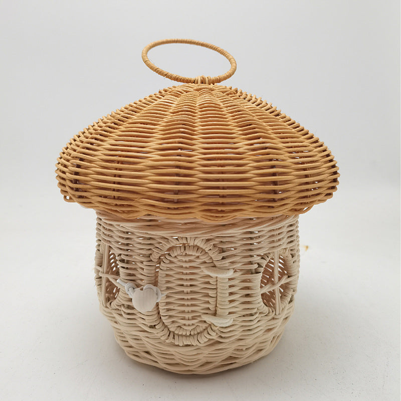 Playful storage basket in mushroom design Bowlift