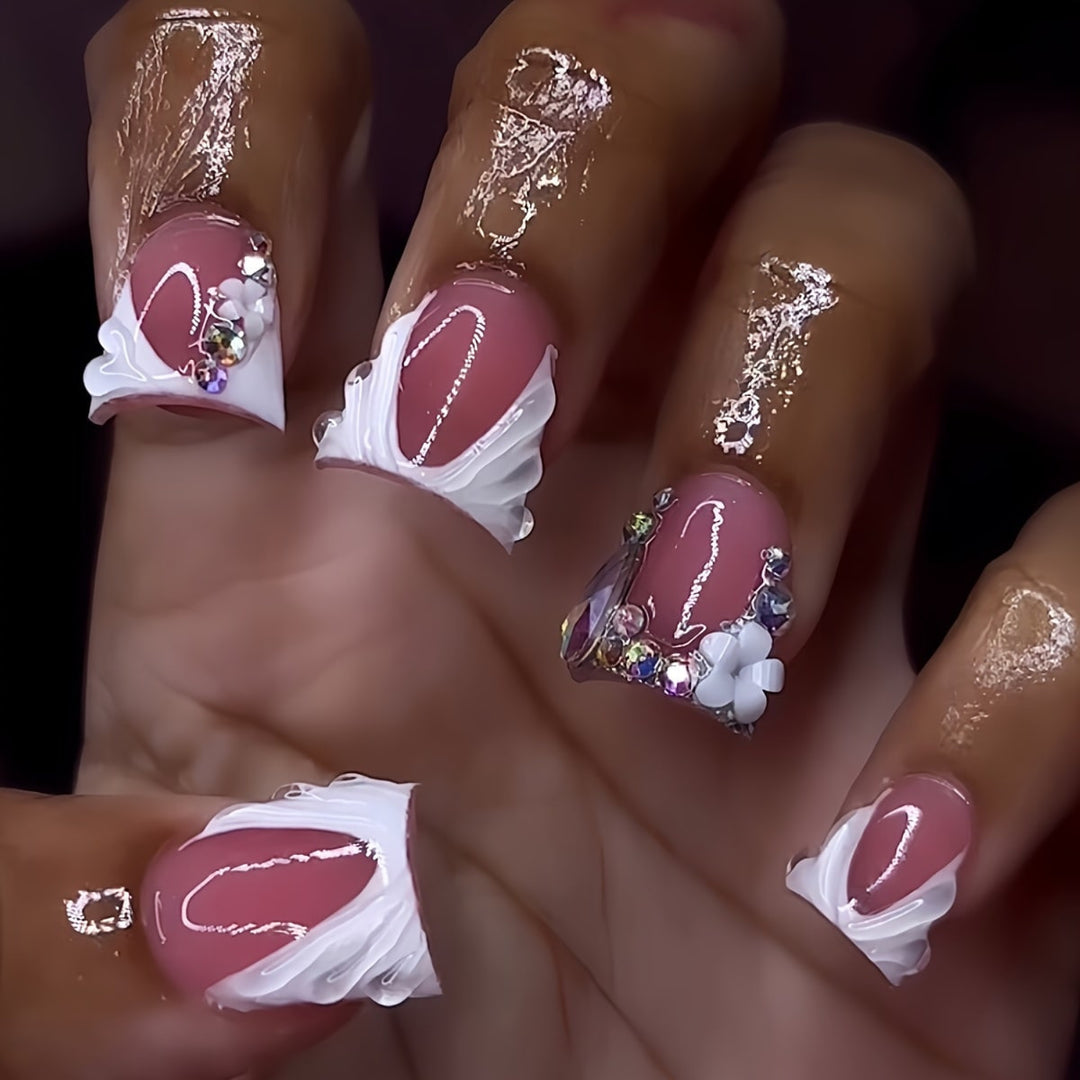 Decorative Acrylic Nail Art Extensions Bowlift