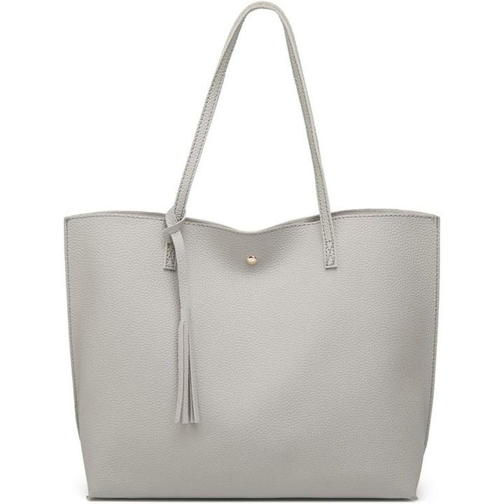 Elegant Handbag In Modern Crocodile Leather Look Bowlift