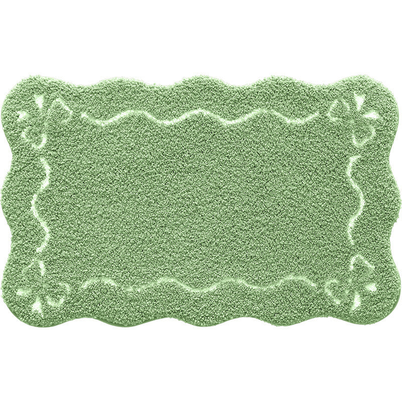 Decorative Scalloped Bath Mat Bowlift